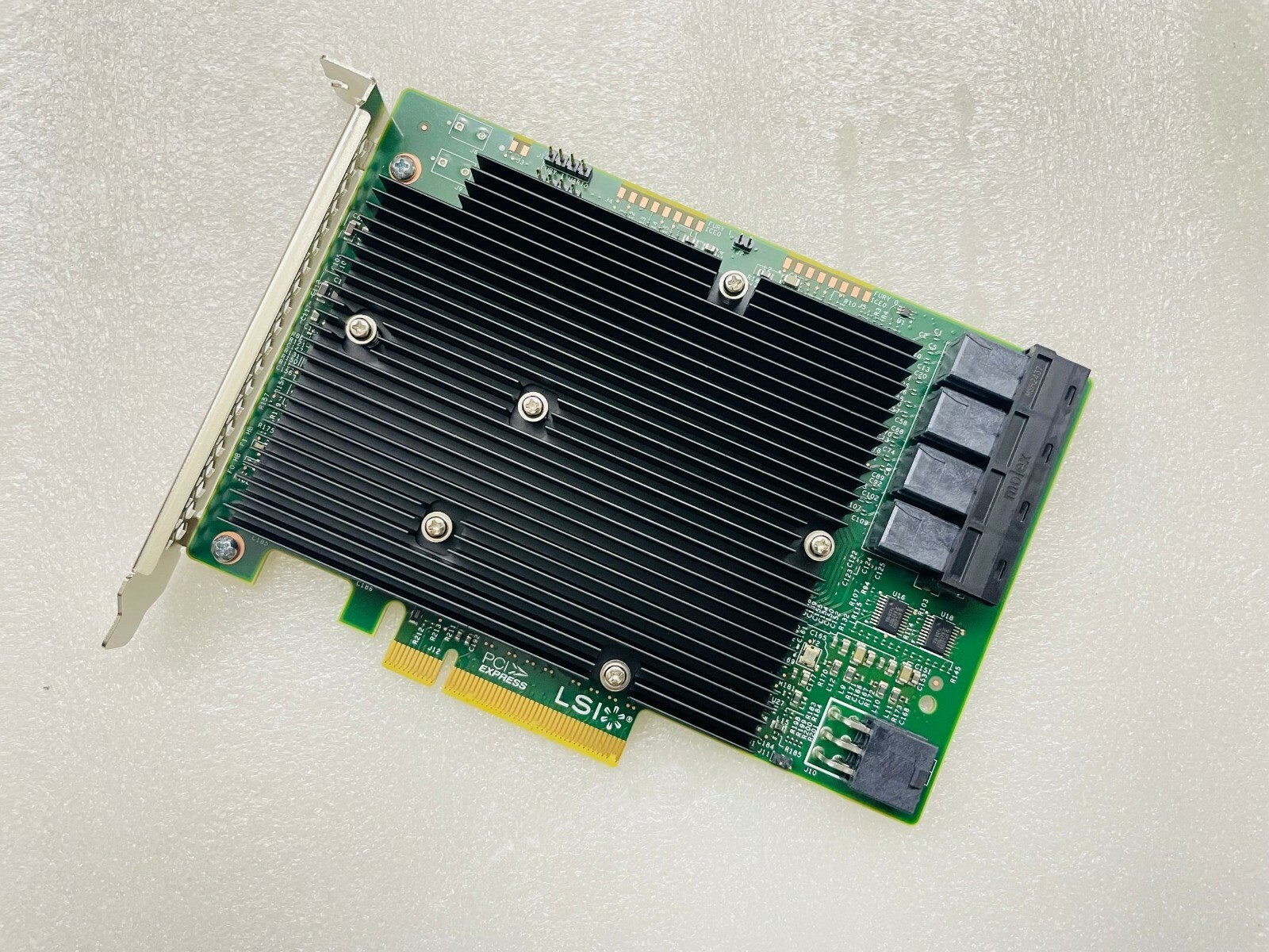 LSI IT Mode SAS9300-16i 16-Port 12Gb/s SAS-3 SAS/SATA HBA ZFS TrueNAS UnRAID