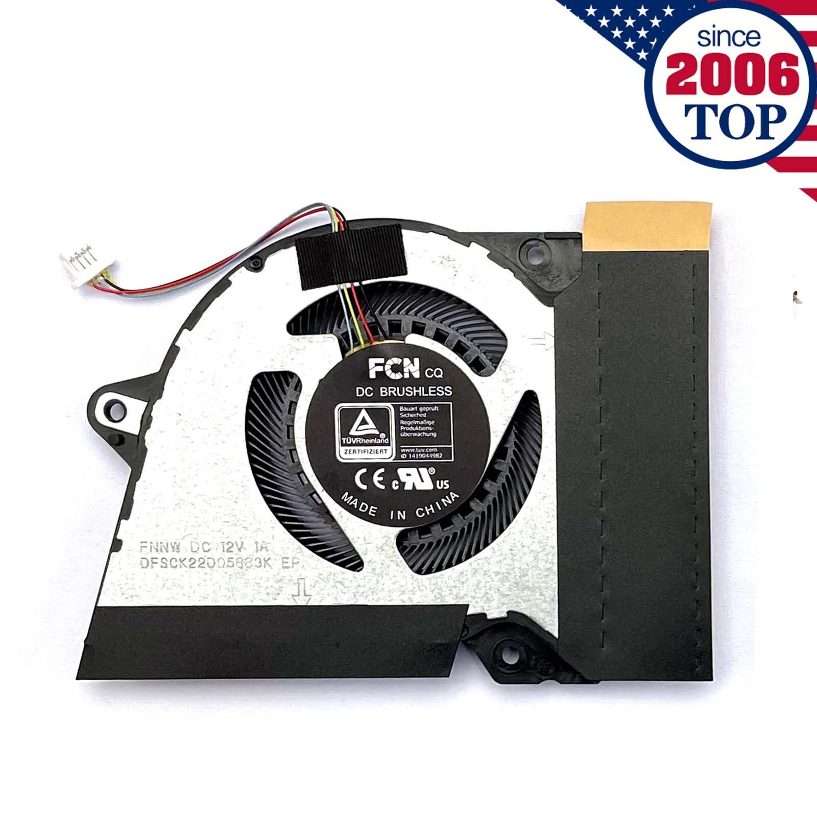 New CPU+GPU Cooling Fan for ASUS ROG Zephyrus G14 (2021) GA401Q GA401QC FNNW