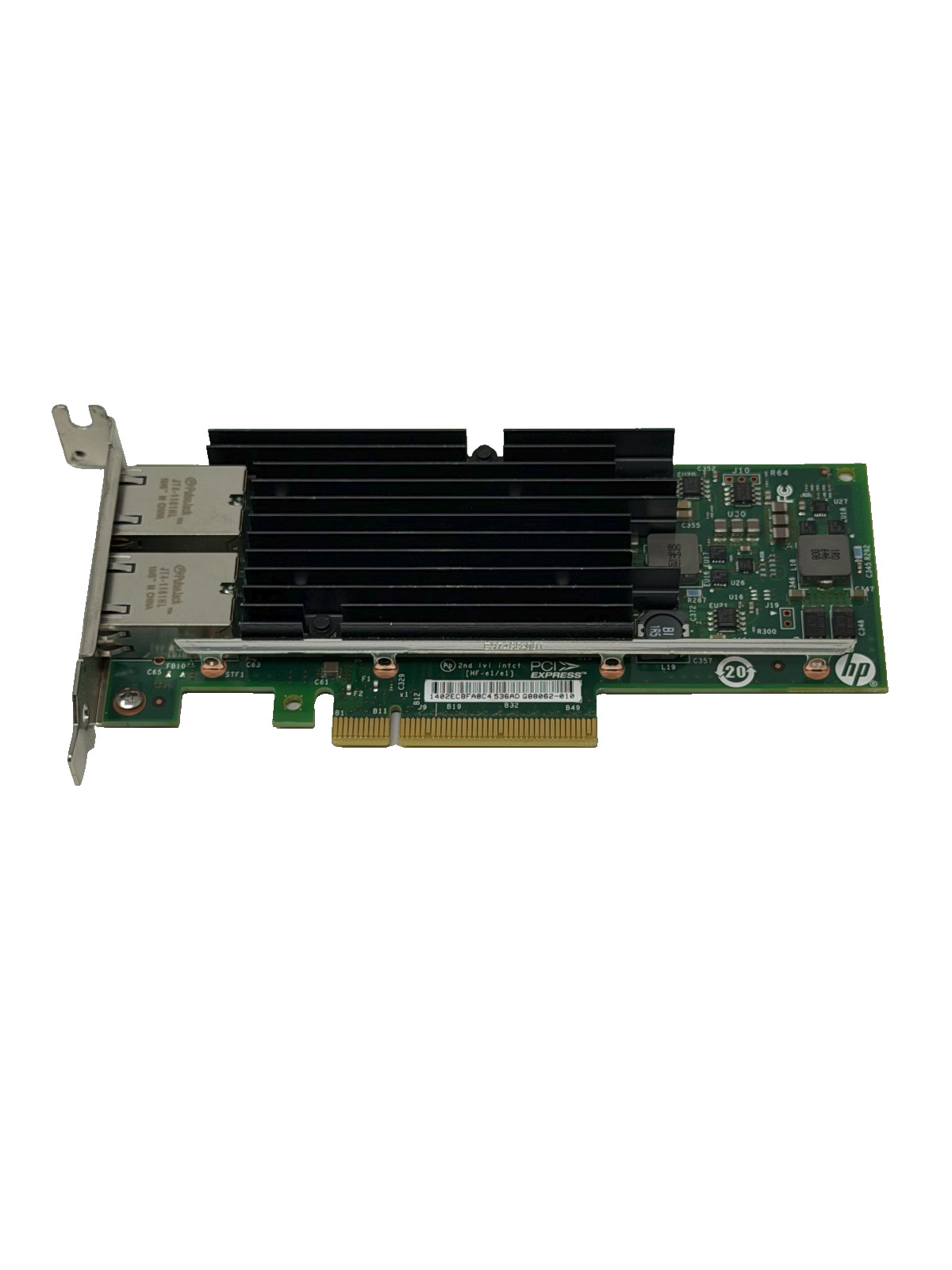 HP 561T Dual Port 10GB 10GBASE-T Ethernet Network Adapter RJ-45 PCI-E 717708-001