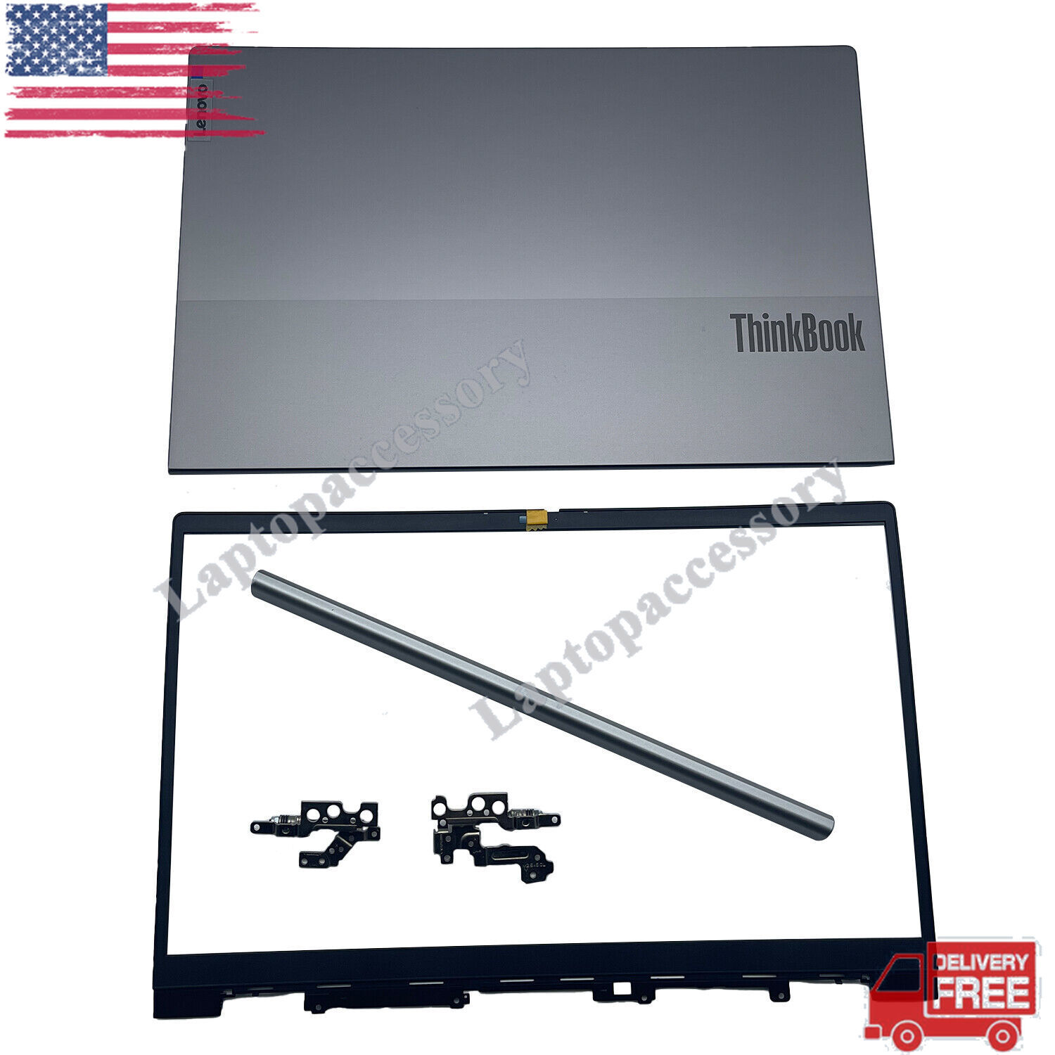 For Lenovo ThinkBook 15 G2 ITL/ARE G3 ACL/ITL Top Back Cover Bezel Hinges Cover