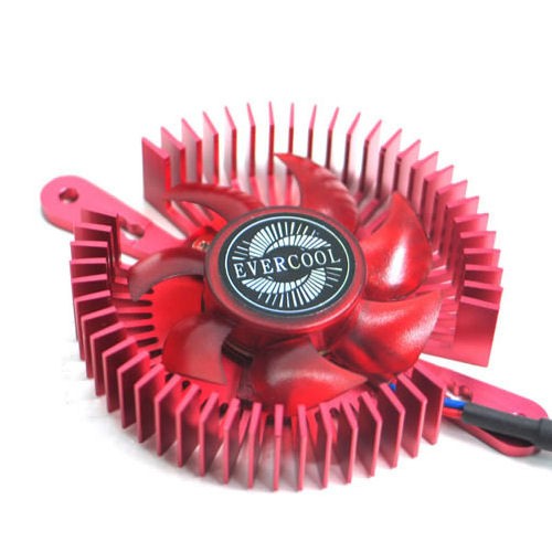 EverCool VC-RI-R (RED) Mini UFO Universal VGA Cooler