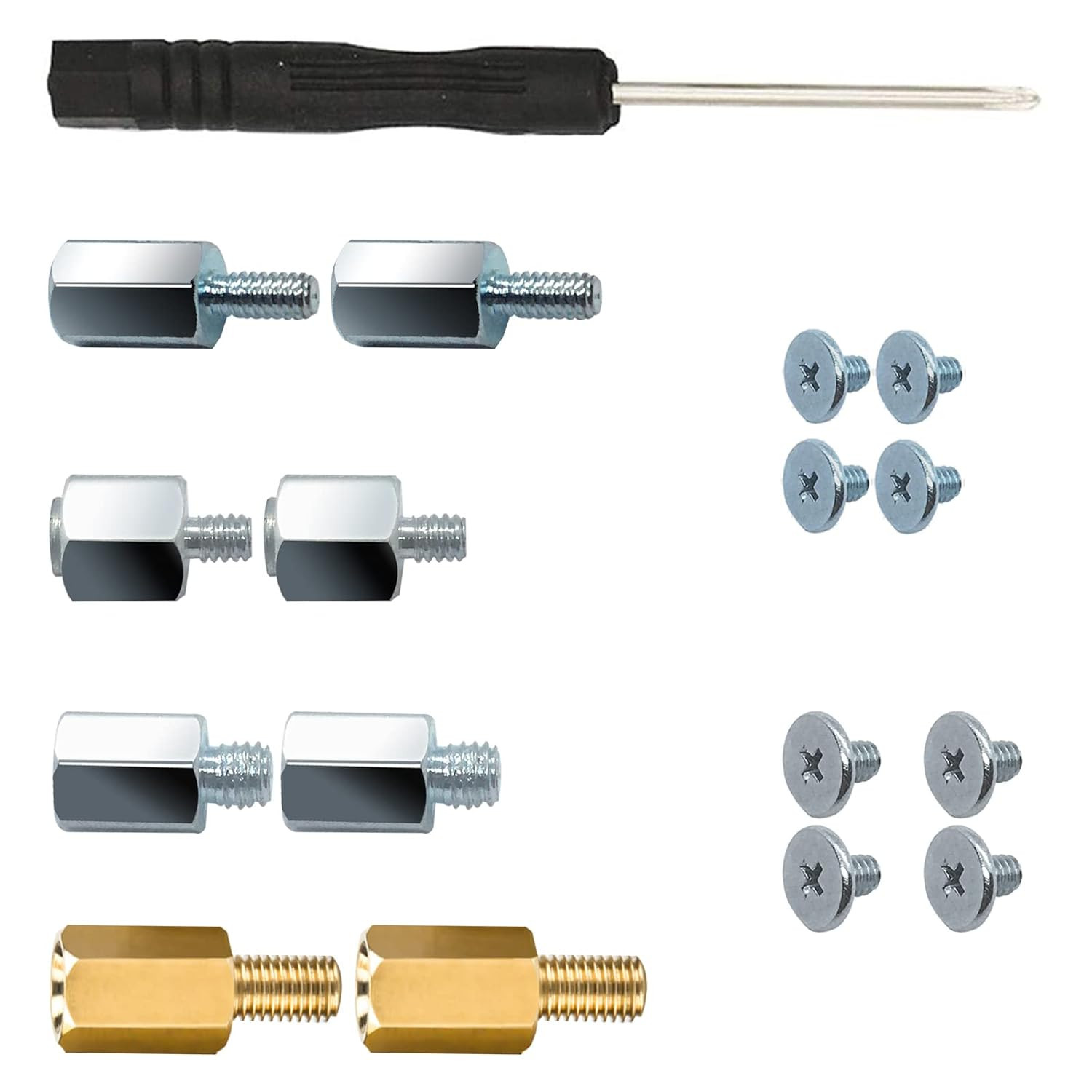 SGTKJSJS M.2 NVME Pcie SSD PS5 Mounting Screws for ASUS, MSI, Gigabyte