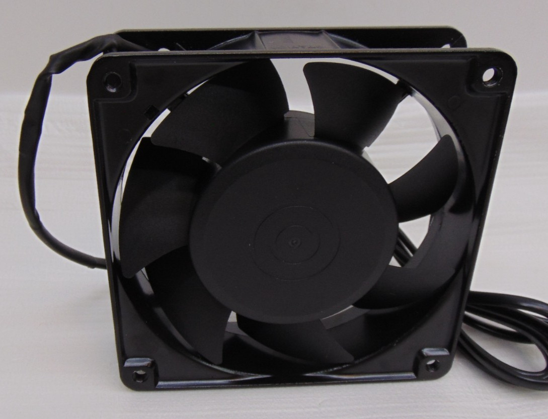 AC Axial Fan 120mm x 38mm 110 120V Dual Ball Bearing Metal Cooling High Airflow