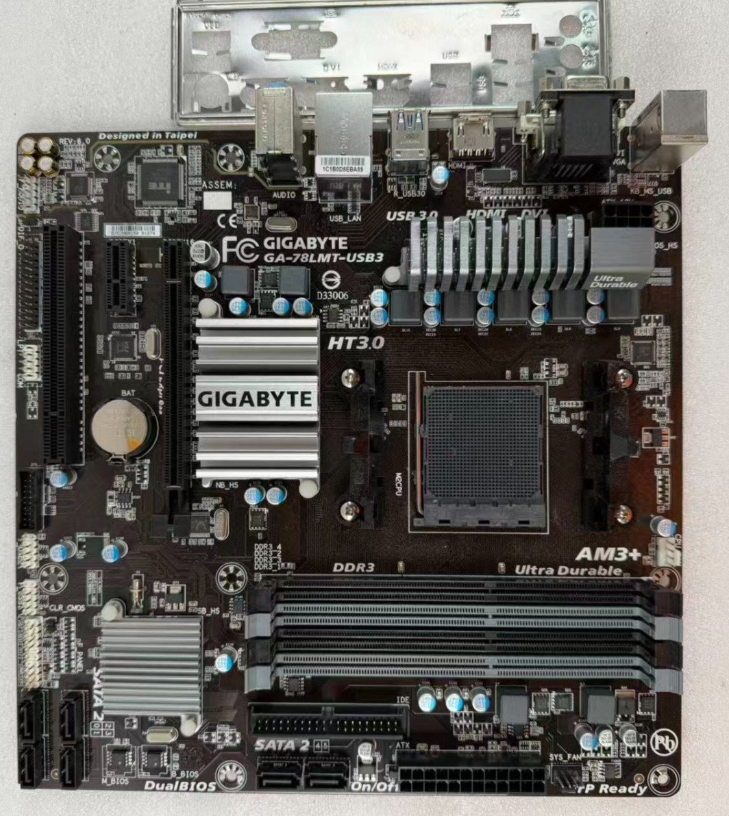 Gigabyte GA-78LMT-USB3 AM3 DDR3 Motherboard