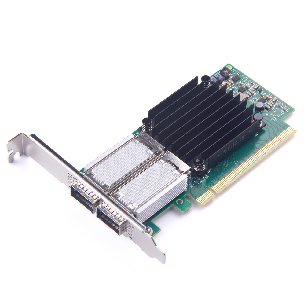 MCX556A-ECAT Mellanox ConnectX-5 VPI Adapter Card EDR IB 100GbE Dual-Port QSFP28