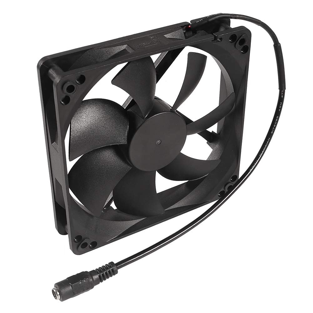 120mm x 25mm 110V 220V AC Powered Cooling Fan with Speed Controller 1225
