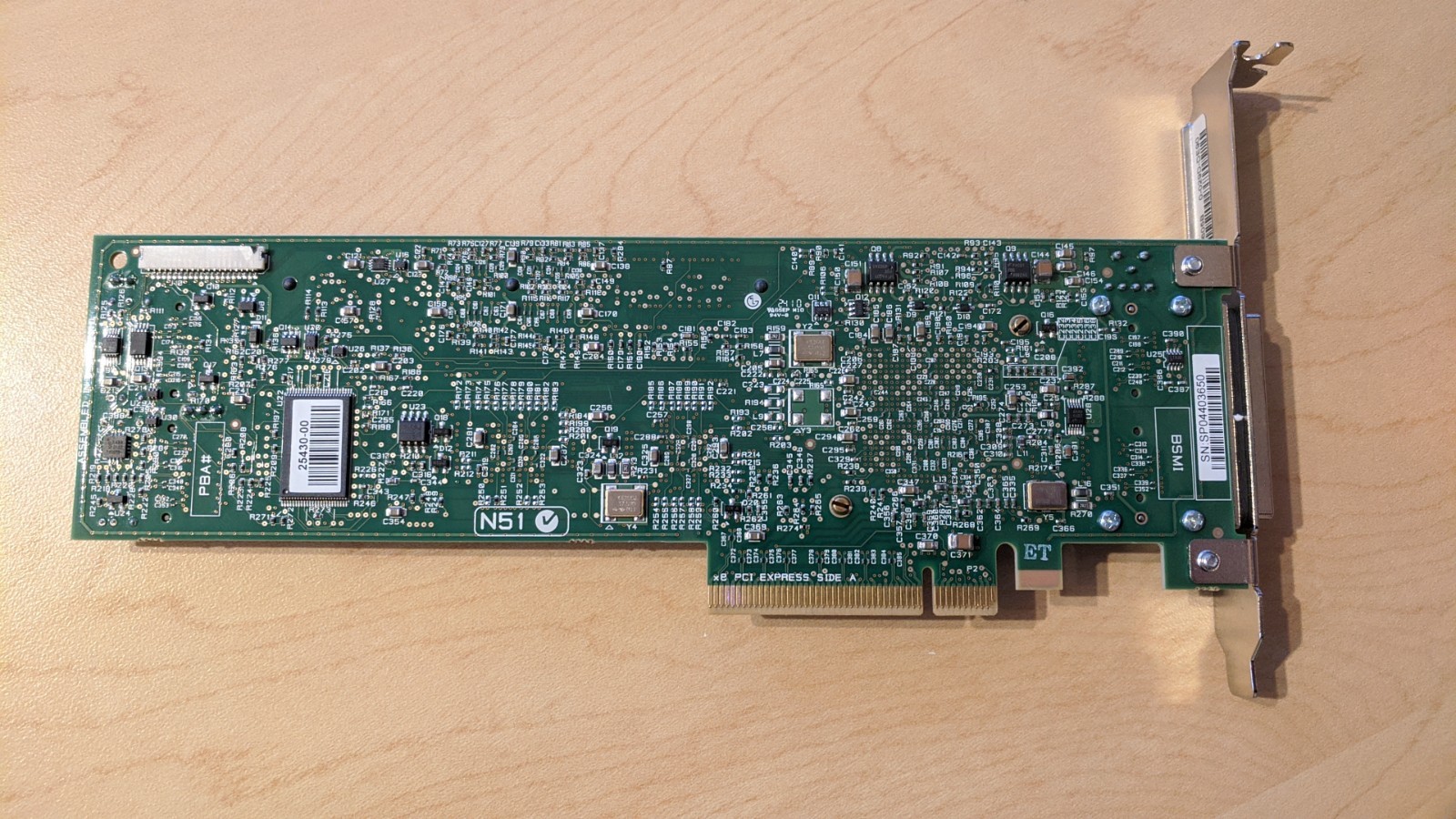 LSI MegaRaid SAS 8888ELP 8-Port PCI-Express RAID Storage Controller Card