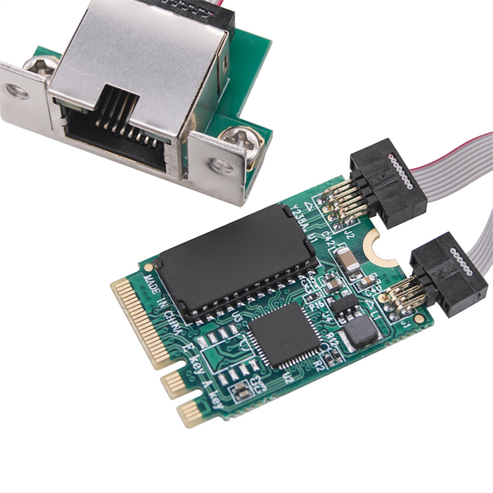 New M.2 Key A+E 2.5G Gigabit Ethernet Network Lan Card RTL8125B Chipset