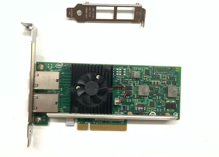 Genuine Dell/Intel X540-T2 Dual Port 10GbE Converged Network Adapter K7H46 3DFV8