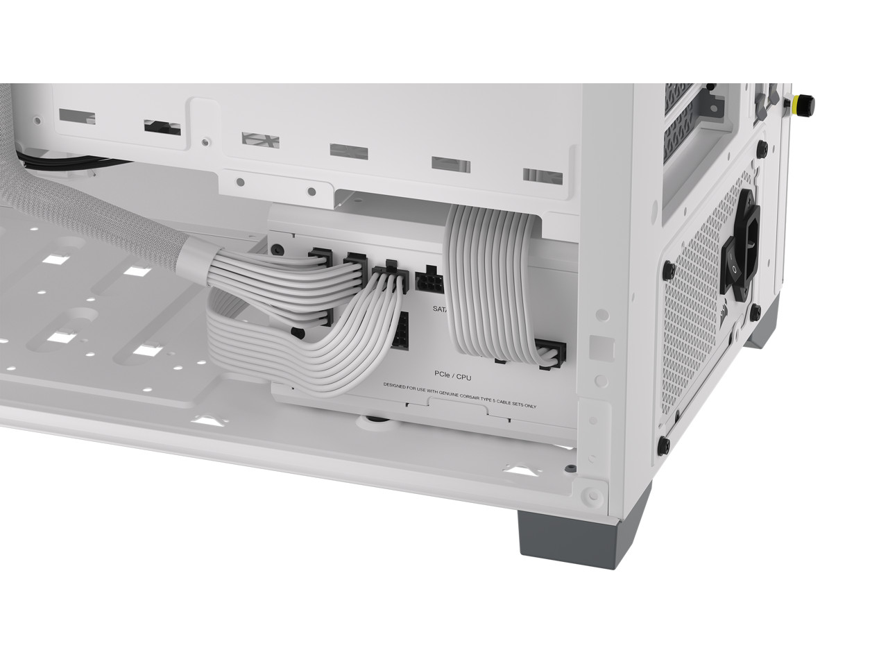 CORSAIR RMx Shift White Series, RM750x Shift White, 750 Watt, 80 PLUS GOLD Certi