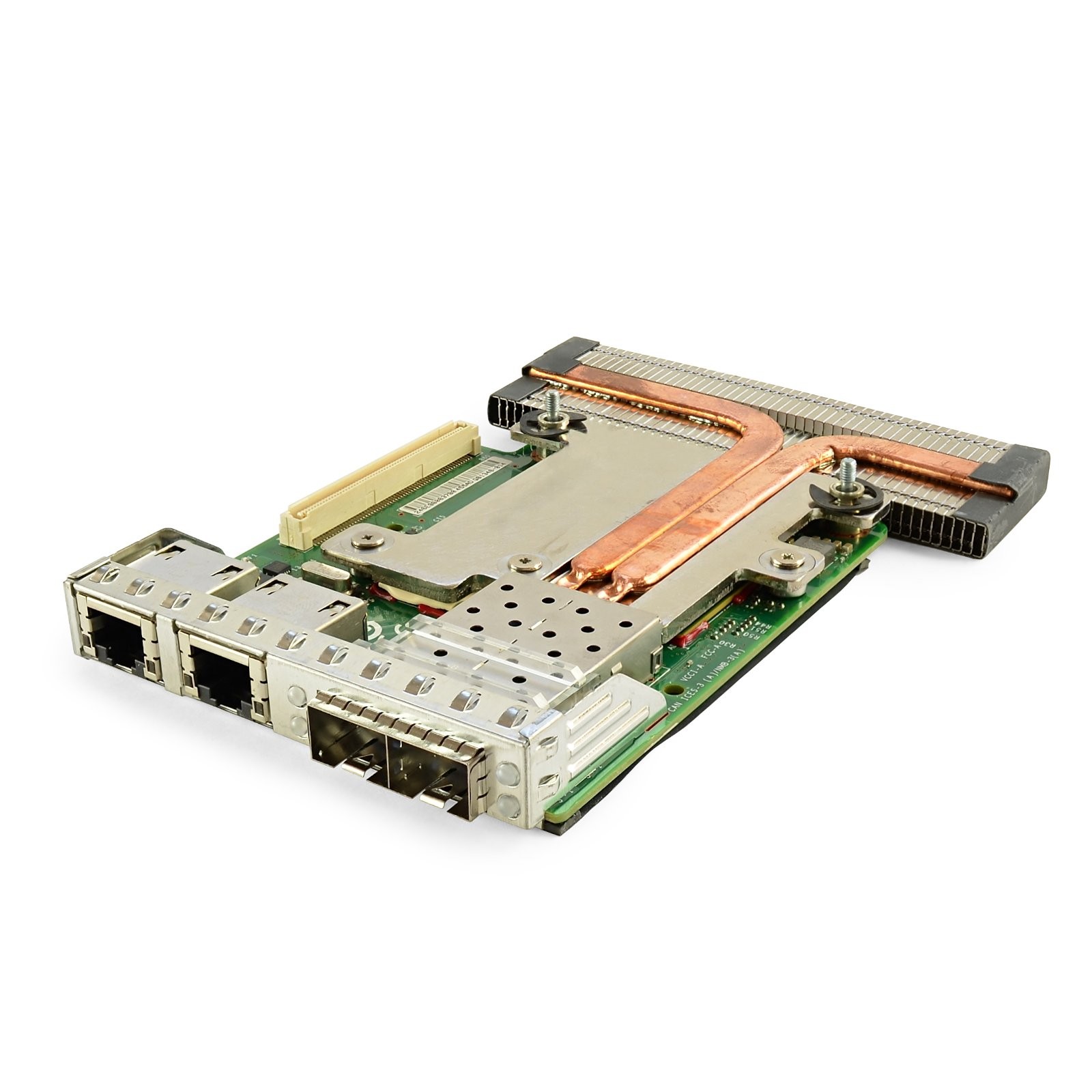 Dell 0C63DV Intel X520 Dual-Port 10GB SFP+ + Dual-Port 1GB RJ-45 Gen 2 x8 NDC