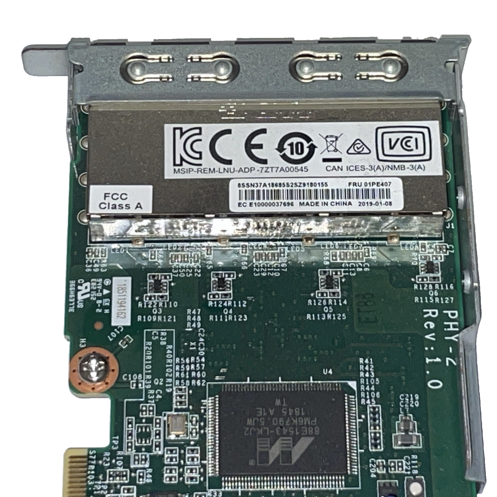 Lenovo ThinkSystem SR650 LOM Network Controller 4 x GbE Port – FRU:01PE407