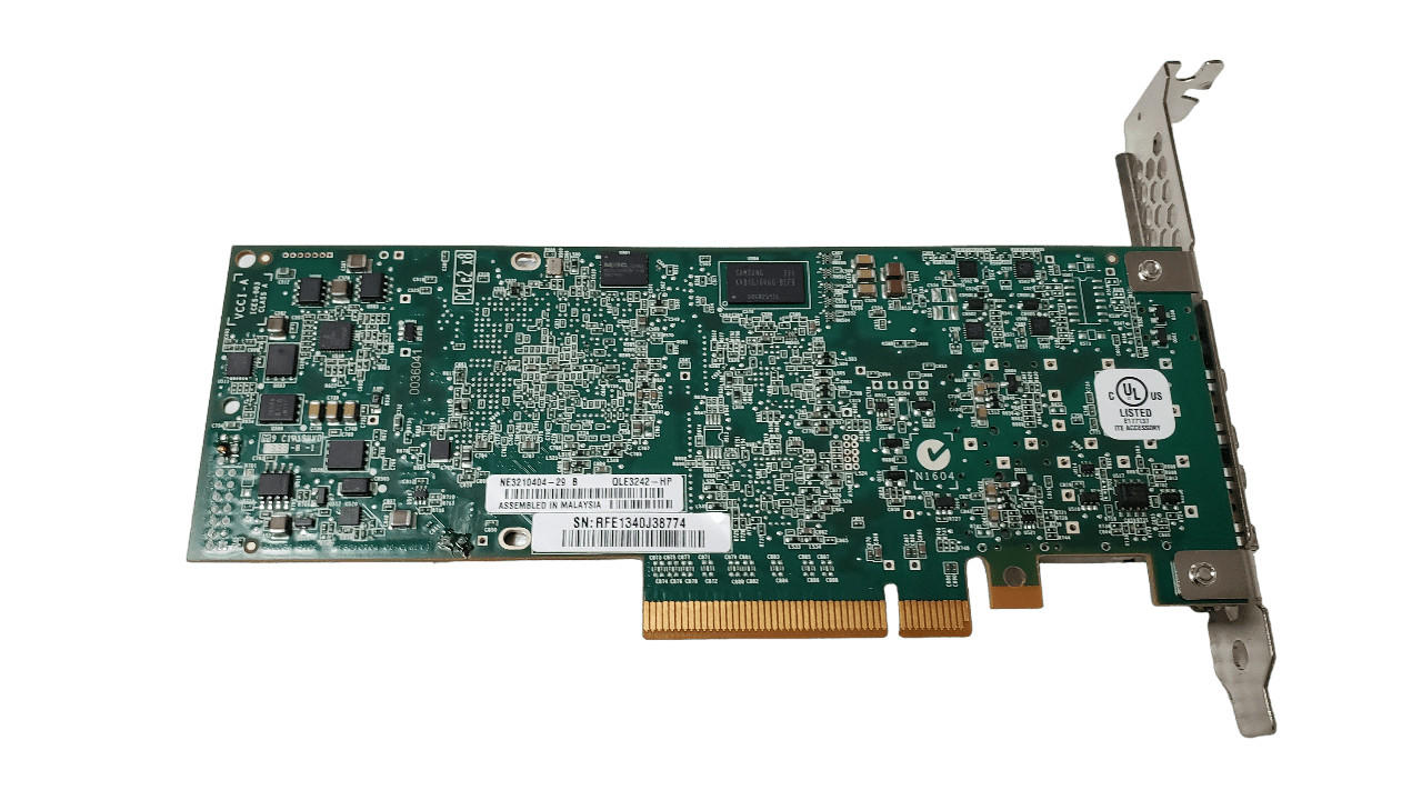 HP NC523SFP 593715-001 10Gb PCIe Server Adapter FH Bracket No SFP