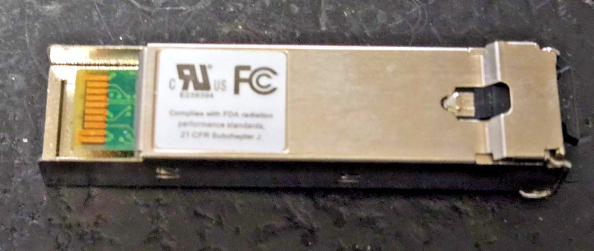 Stratos Lightwave SPLC-20-F-1-D Optical Xcvr 4206 D6A5390489 up to 4.25GBaud