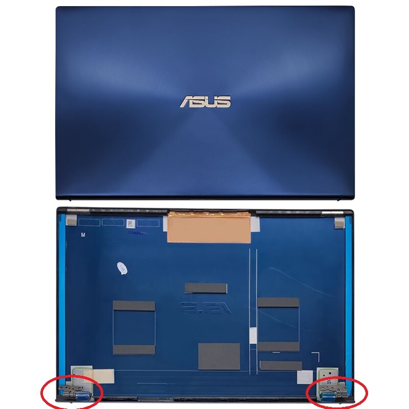 New for ASUS ZenBook 15 UX534 UX534F UX534FA Touch LCD Back Cover+Hinges