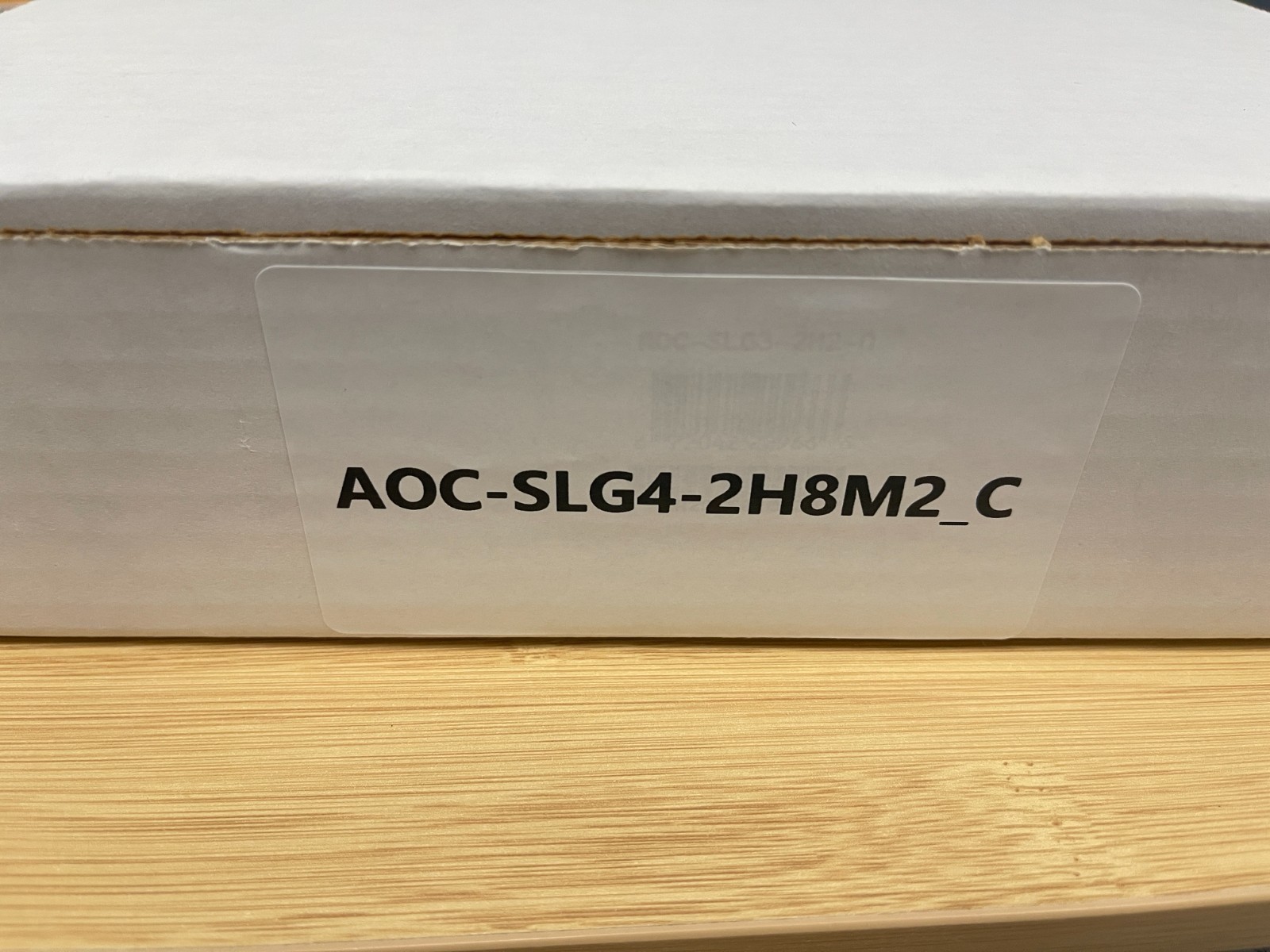 NEW Supermicro AOC-SLG4-2H8M2 2x Hybrid Gen 4 NVMe/SATA M.2 RAID w/both brackets