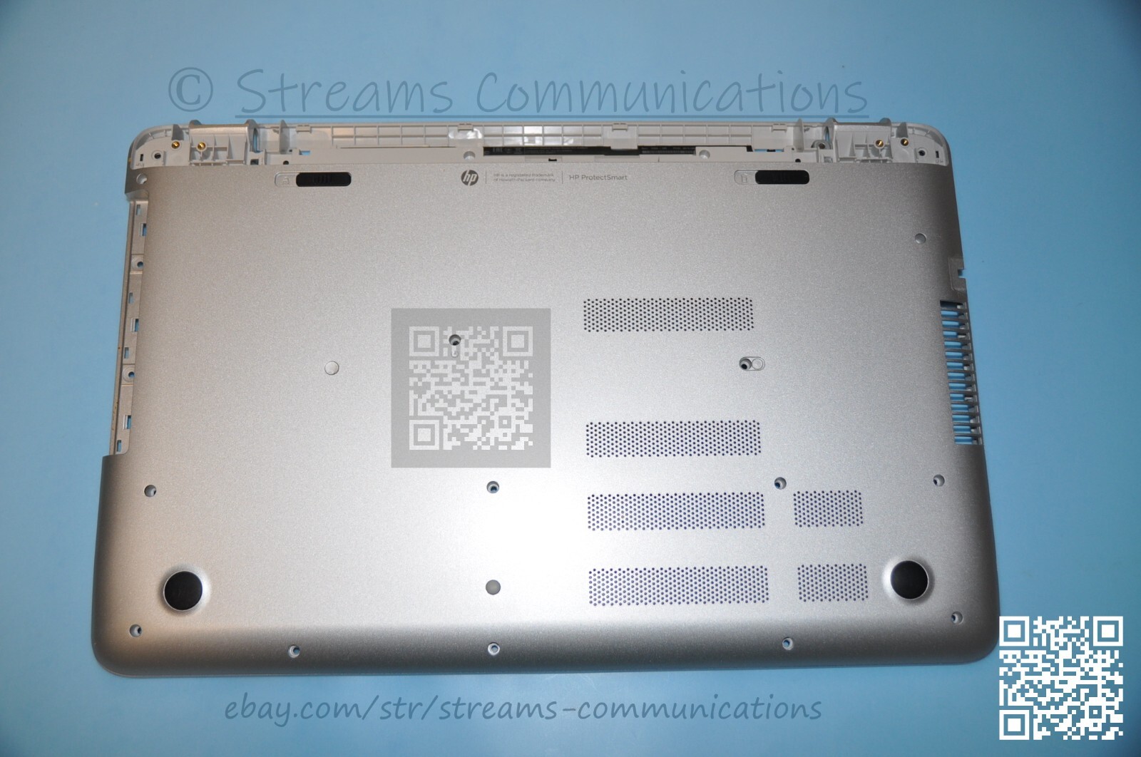 HP Pavilion 17-F 17-f053us 17.3 in Laptop Bottom Case / Base Enclosure (Silver)