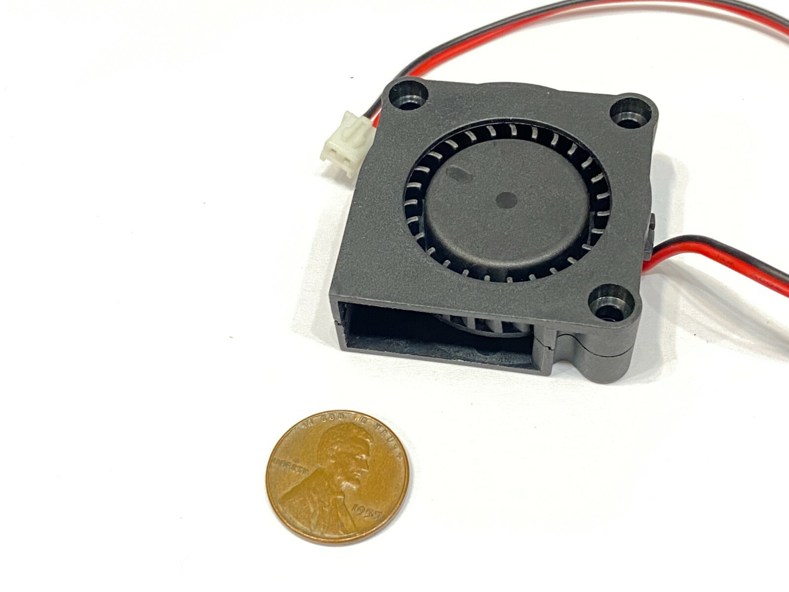 4 Pieces 12V Brushless 4015 Cooling Fan Blower 2pin 40mm 3D Printer Computer E33