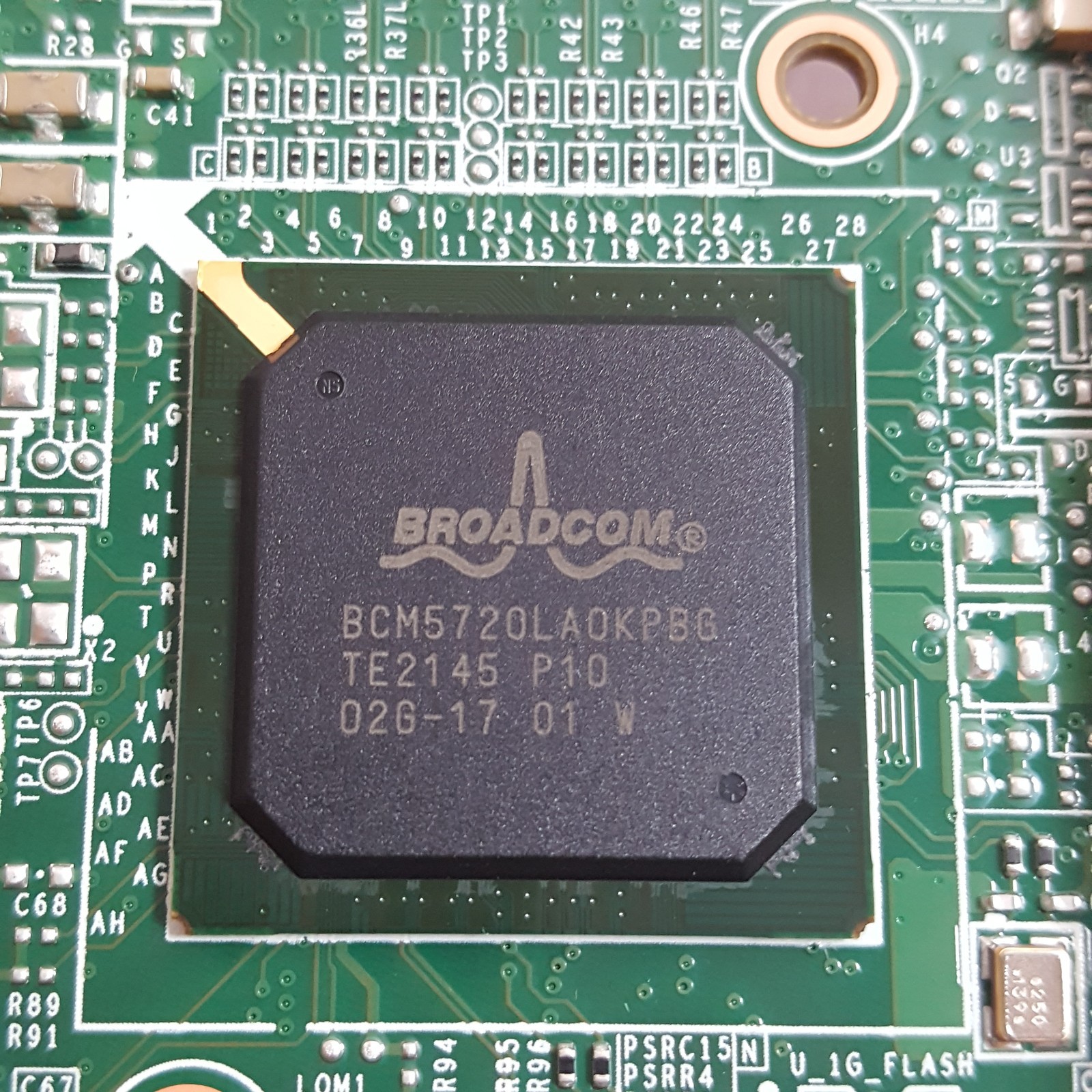 New DELL EMC Broadcom 9R3XX KJMHJ 1GB LOM Dual RJ45 Ports BCM 5720 DaughterBoard