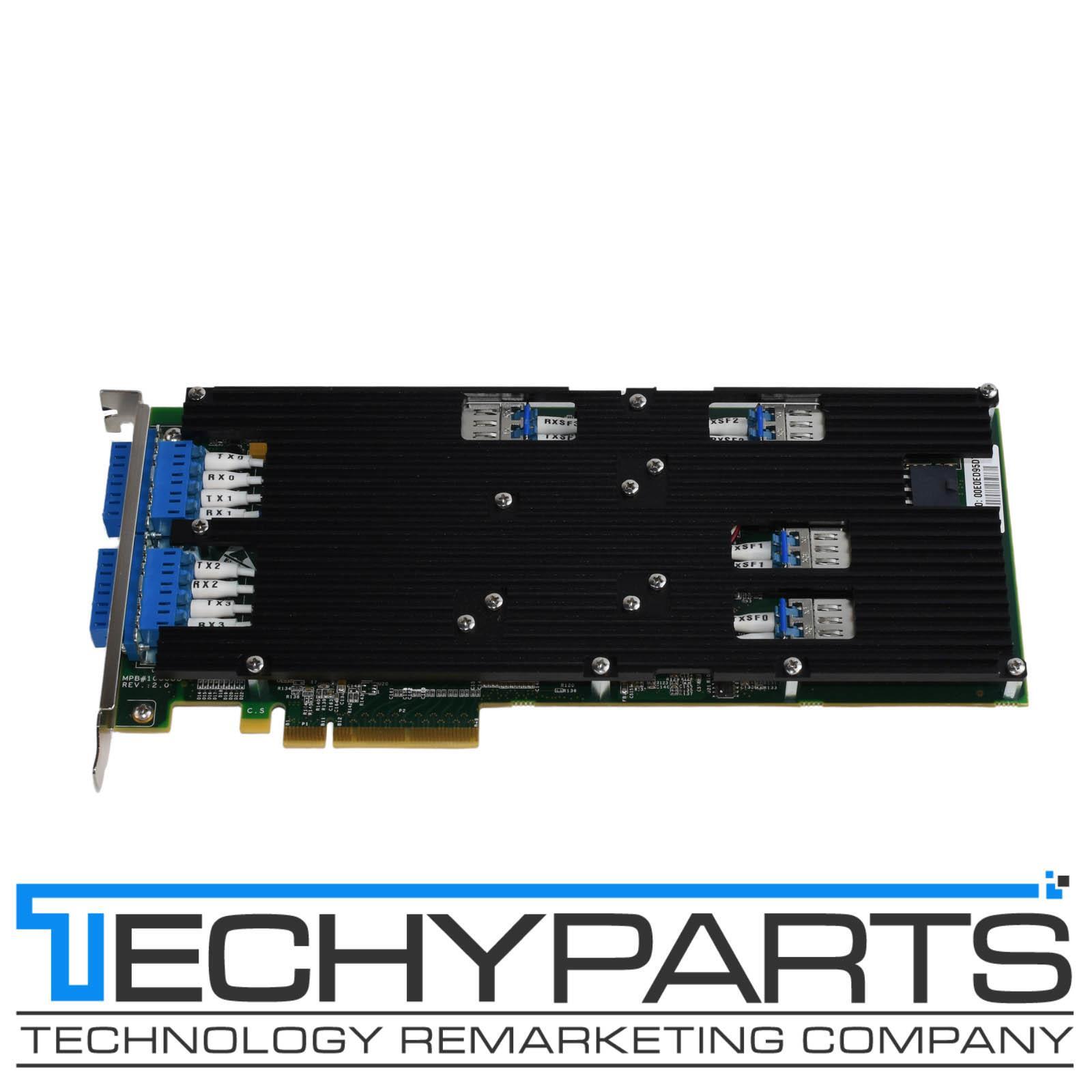 Silicom PE310G4BPI9-LR-SD-G Quad Port Fiber LR 10GB PCI-e Bypass Server Adapter