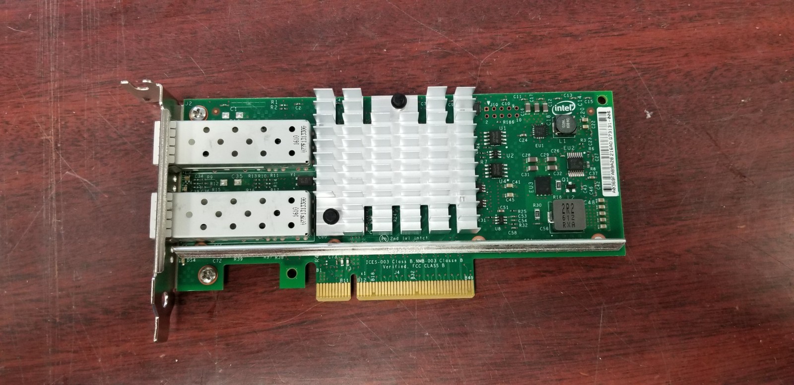 Dell Dual-Port SFP+ 10 Gigabit Ethernet PCI-E 2.0 x8 Network Adapter 0942V6