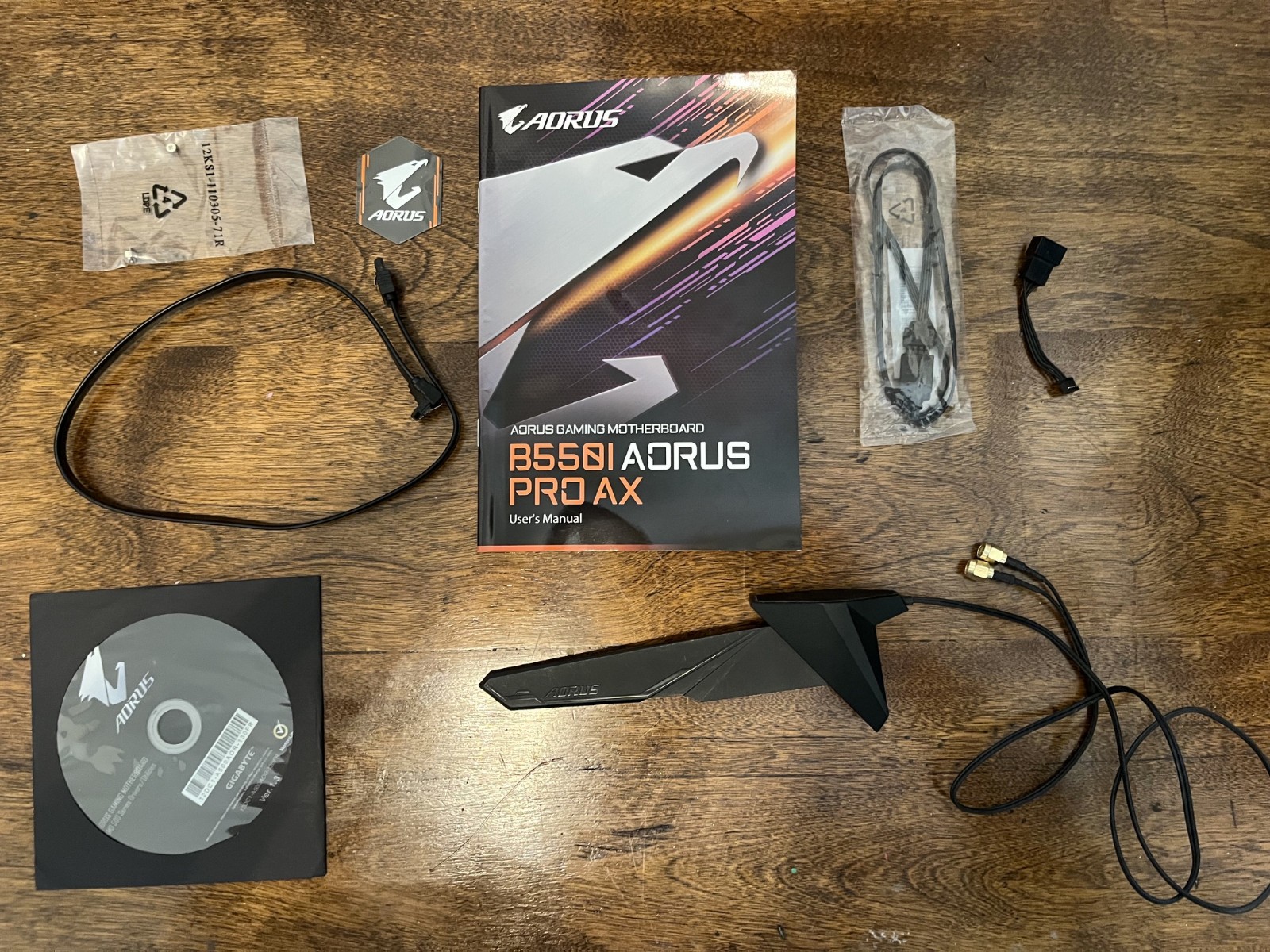 GIGABYTE B550I AORUS PRO AX AM4 Mini-ITX Motherboard Bundle w/ CPU & 16GB RAM
