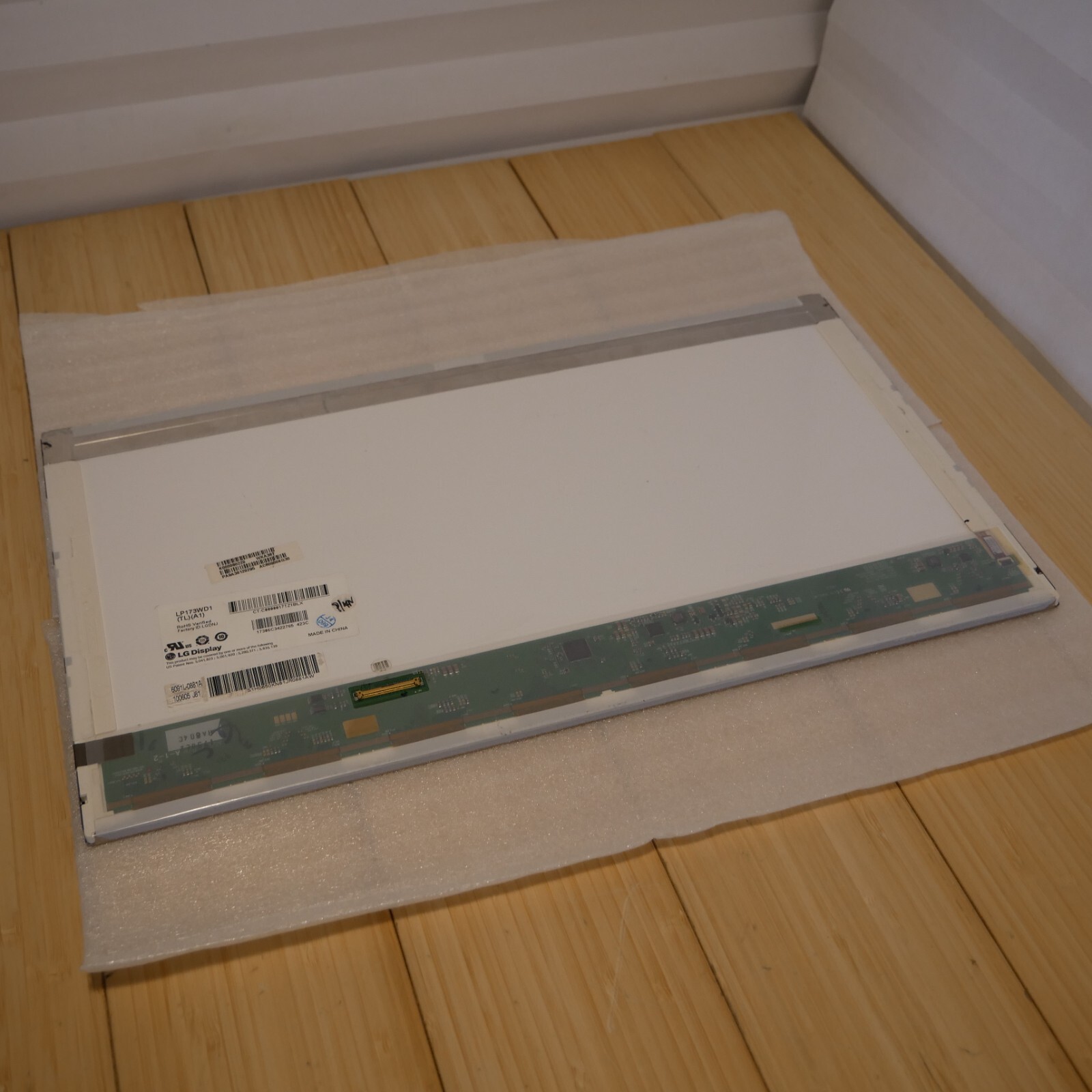 LG Display 17.3 inch WLED Backlight Screen HD+ 40 Pin LVDS LP173WD1(TL)(A1)