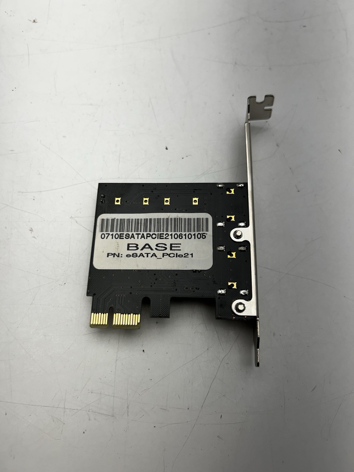 DATOptic 2 PCIe x1 to 2x eSATA Ports Expansion Card SATA Controller Adapter