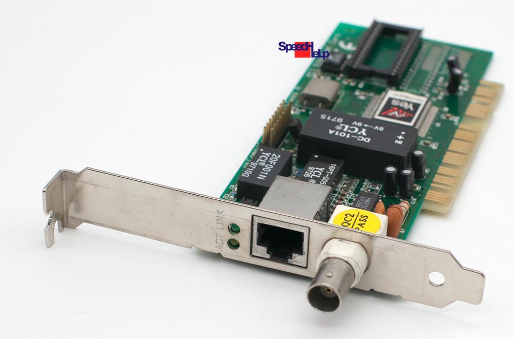 YES NETWARE REALTEK RTL8029AS PCI BNC NETWORK CARD ETHERNET LAN CARD ETHERNET
