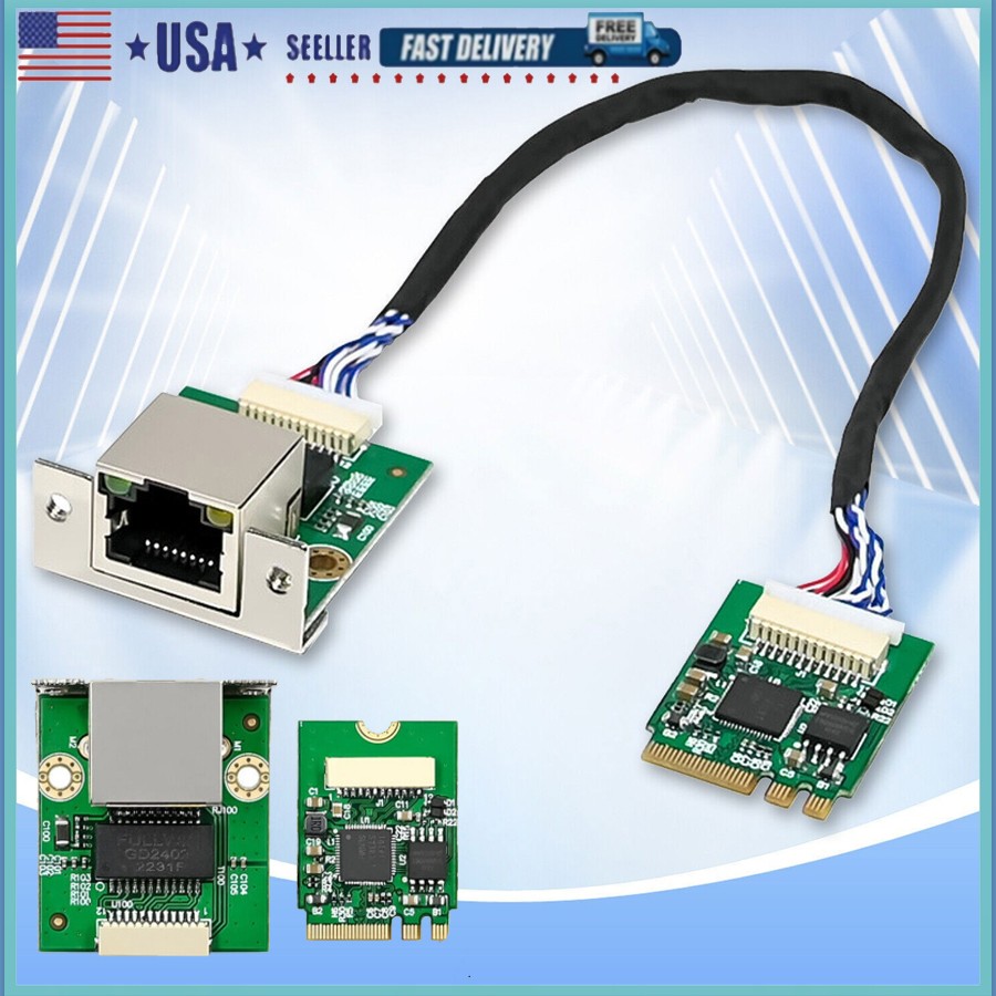 NIC Card Multi-Gig 2.5G/1G/100M NGFF 2230,M.2 A+E 2.5GbE Intel I226-V Ethernet