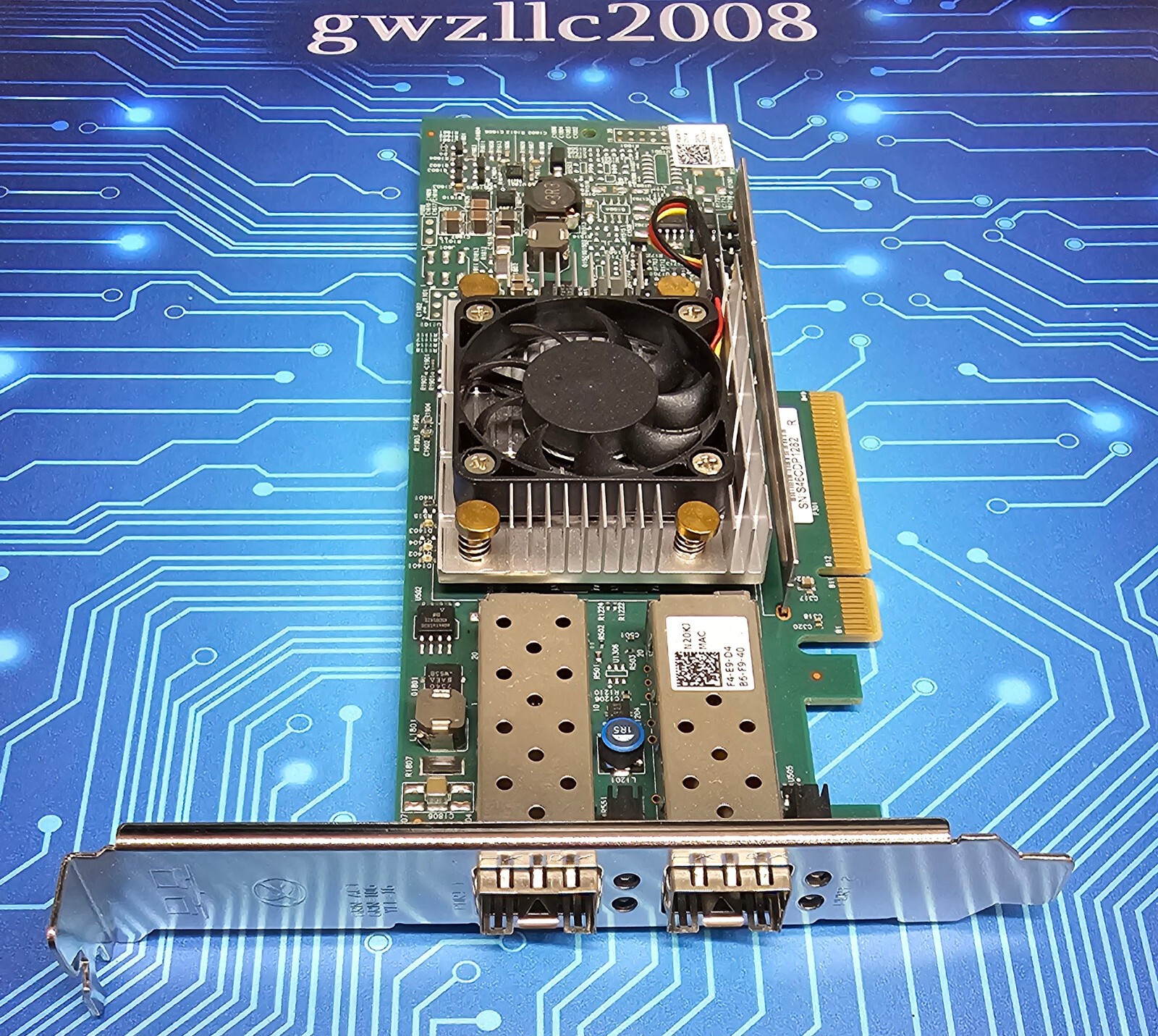 0N20KJ DELL BROADCOM 57810 10GB DUAL PORT PCI-E SFP+ NETWORK CARD N20KJ