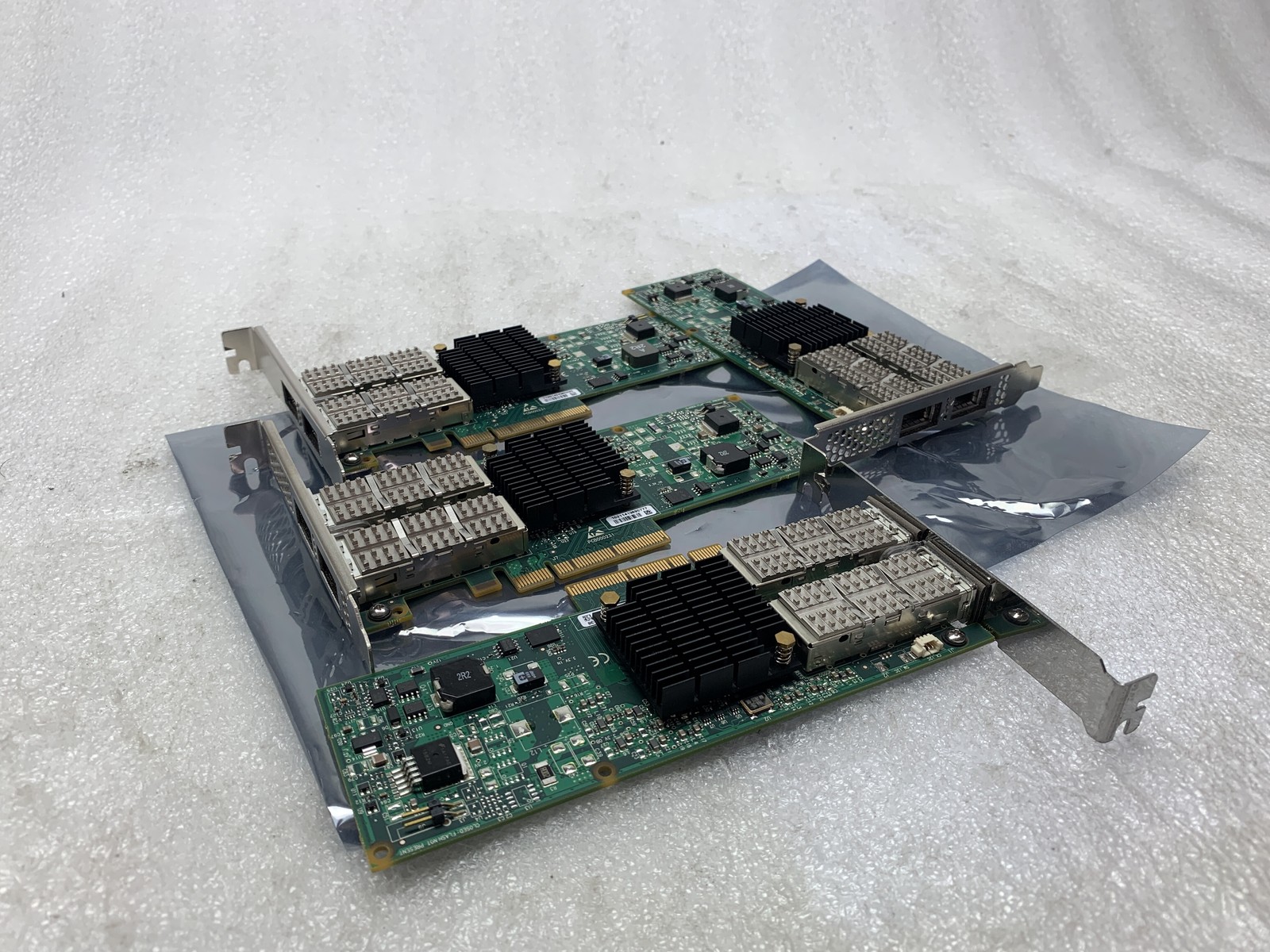 HP 593412-001 20GB Dual Fiber Channel PCI-Ex8 Infiniband 4XQDR LOT OF 4
