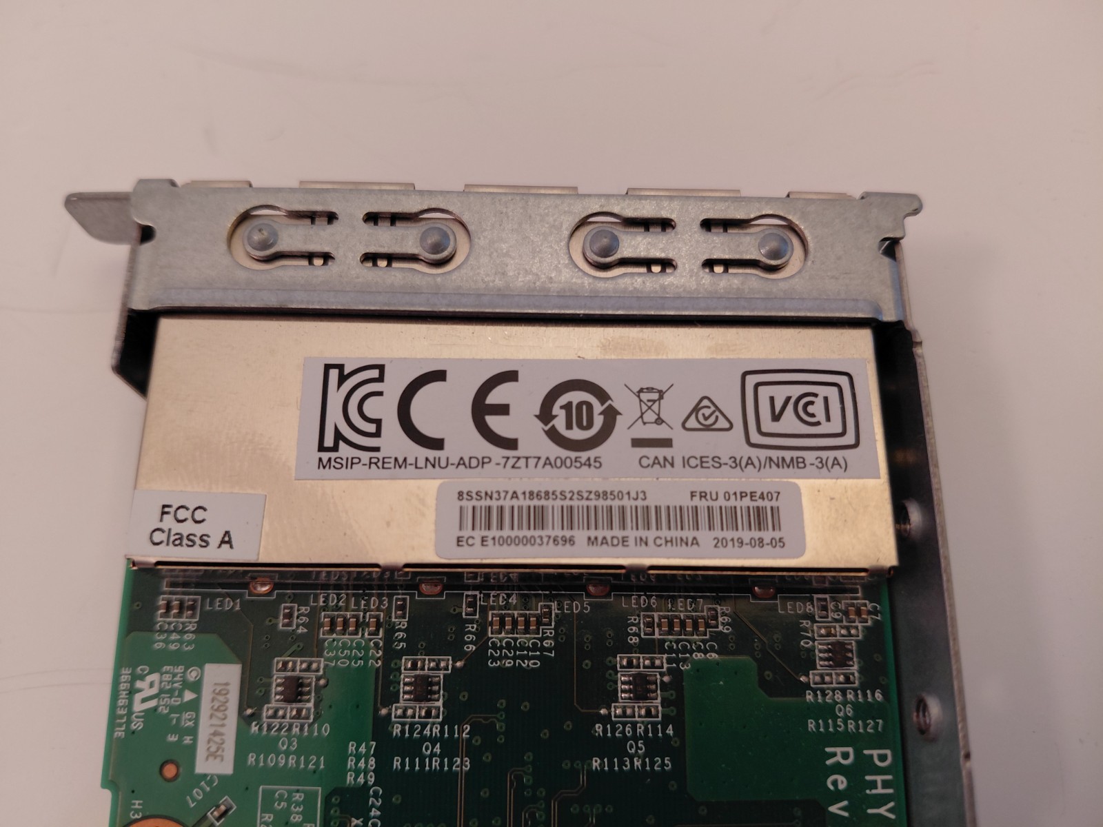 Lenovo 01PE407 ThinkSystem 4-Port 1GbE RJ-45 LOM Network Adapter 1Gb Ethernet