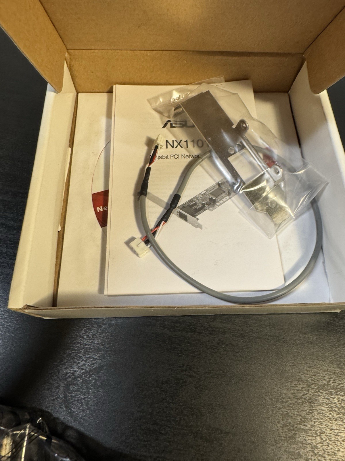 ASUS 10/100/1000Mbps Gigabit PCI Ethernet Adapter (NX1101)