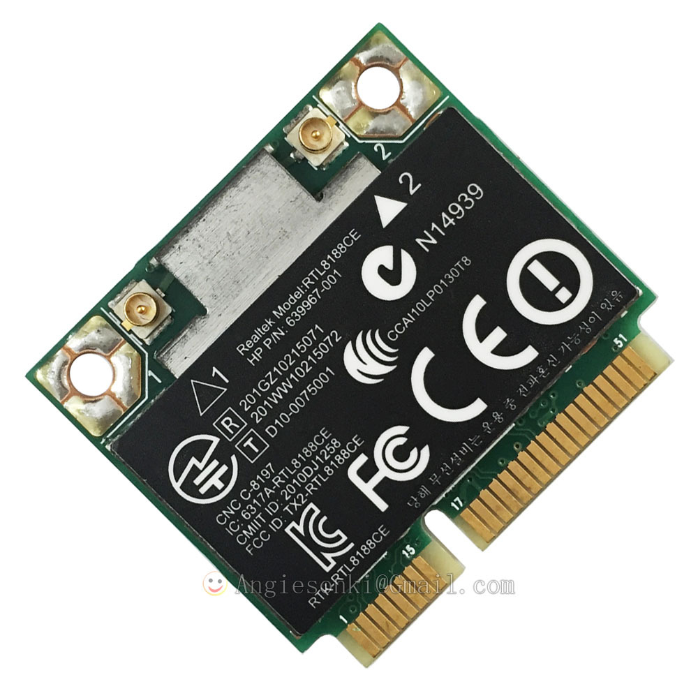 HP 640926-001 4431S 4436S 4430S 4230S Realtek RTL8188CE Pcie Wireless Wifi Card