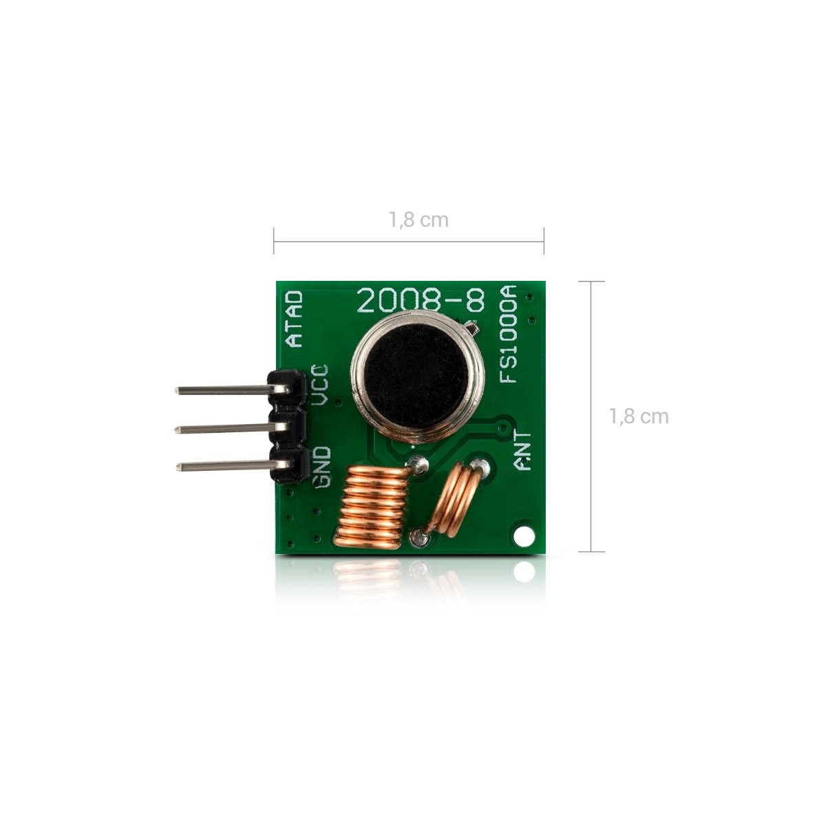433 MHz Transmitter and Receiver Module Kit for Remote Control Raspberry Pi A…