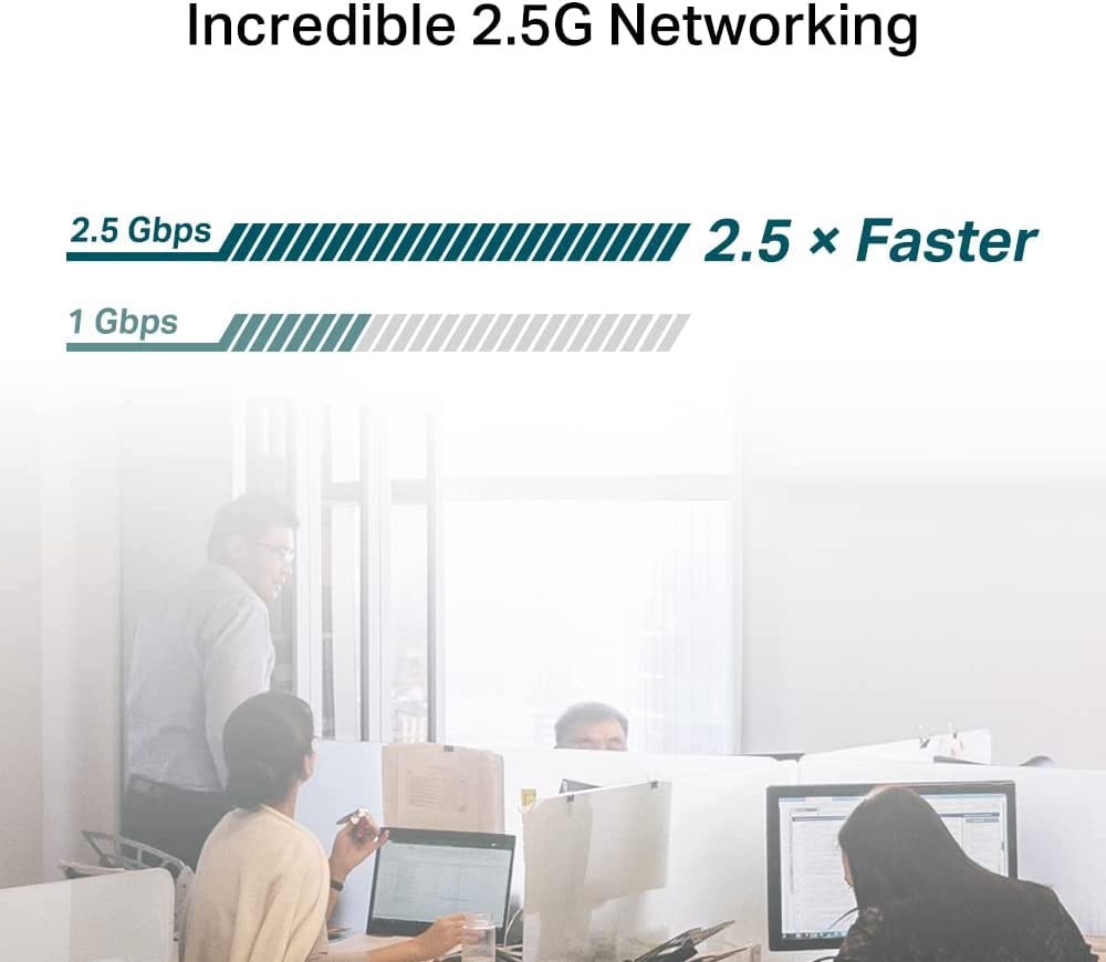TP-Link 2.5GB PCIe Network Card TX201 – PCIe to 2.5 Gigabit Ethernet Network…