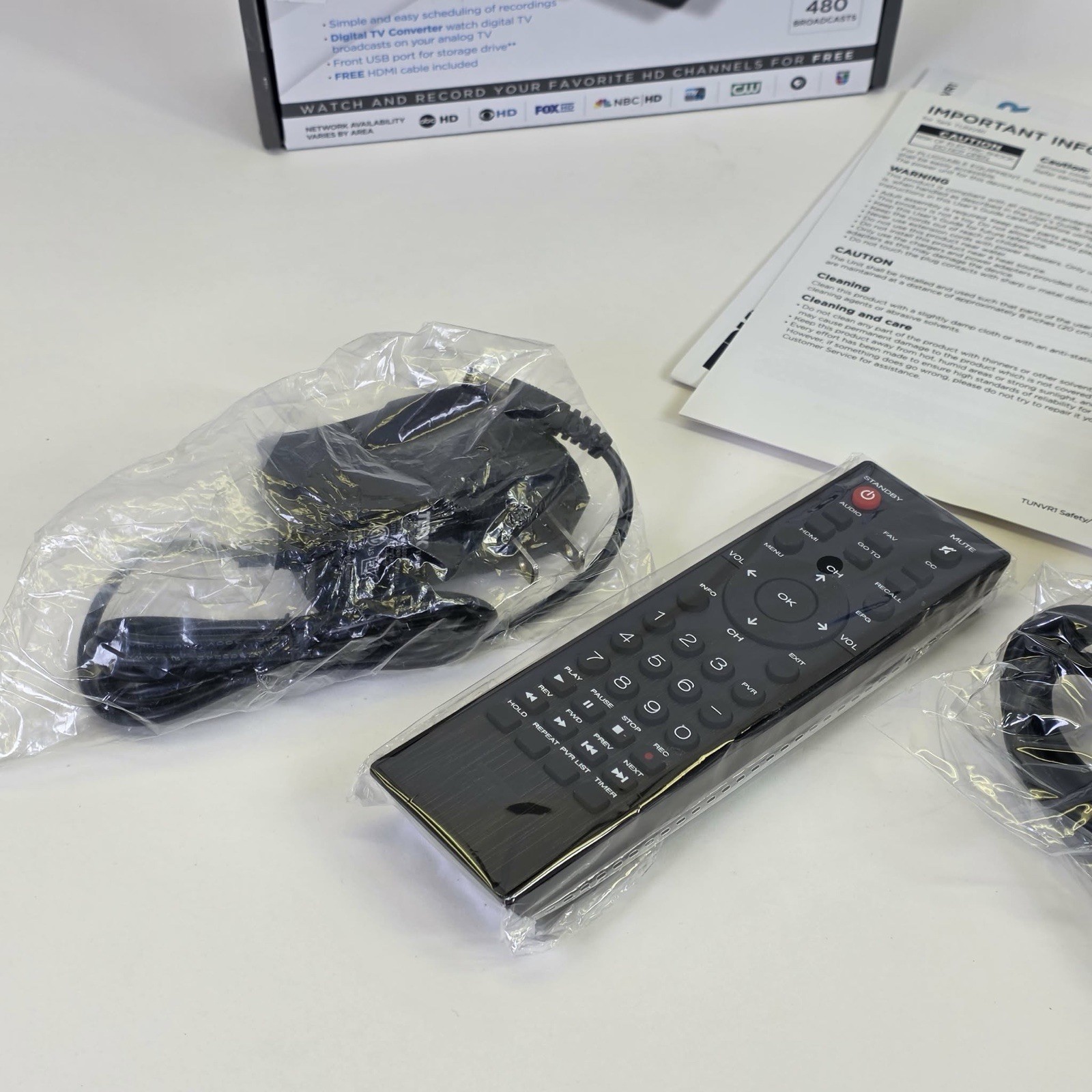 Terk HD Digital TV Tuner with Recording Capabilities (Model TUNVR1)