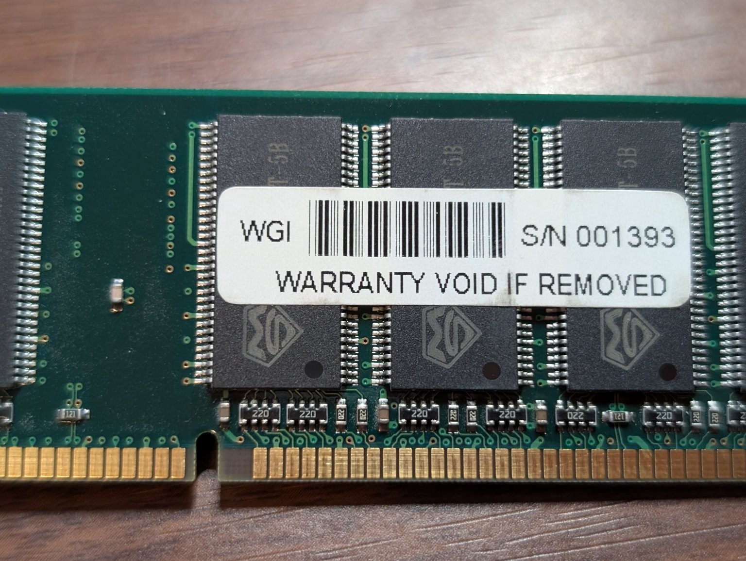 PC3200 512MB DDR-400 CL2.5 Desktop RAM Memory Module MS-4002-512MB