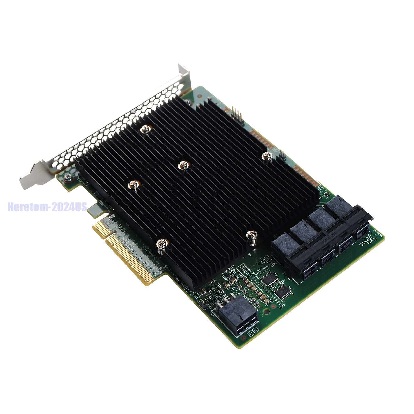 New LSI 9300-16i 16-port SAS9300-16I 12GB/s HBA IT Mode ZFS TrueNAS UNRAID US