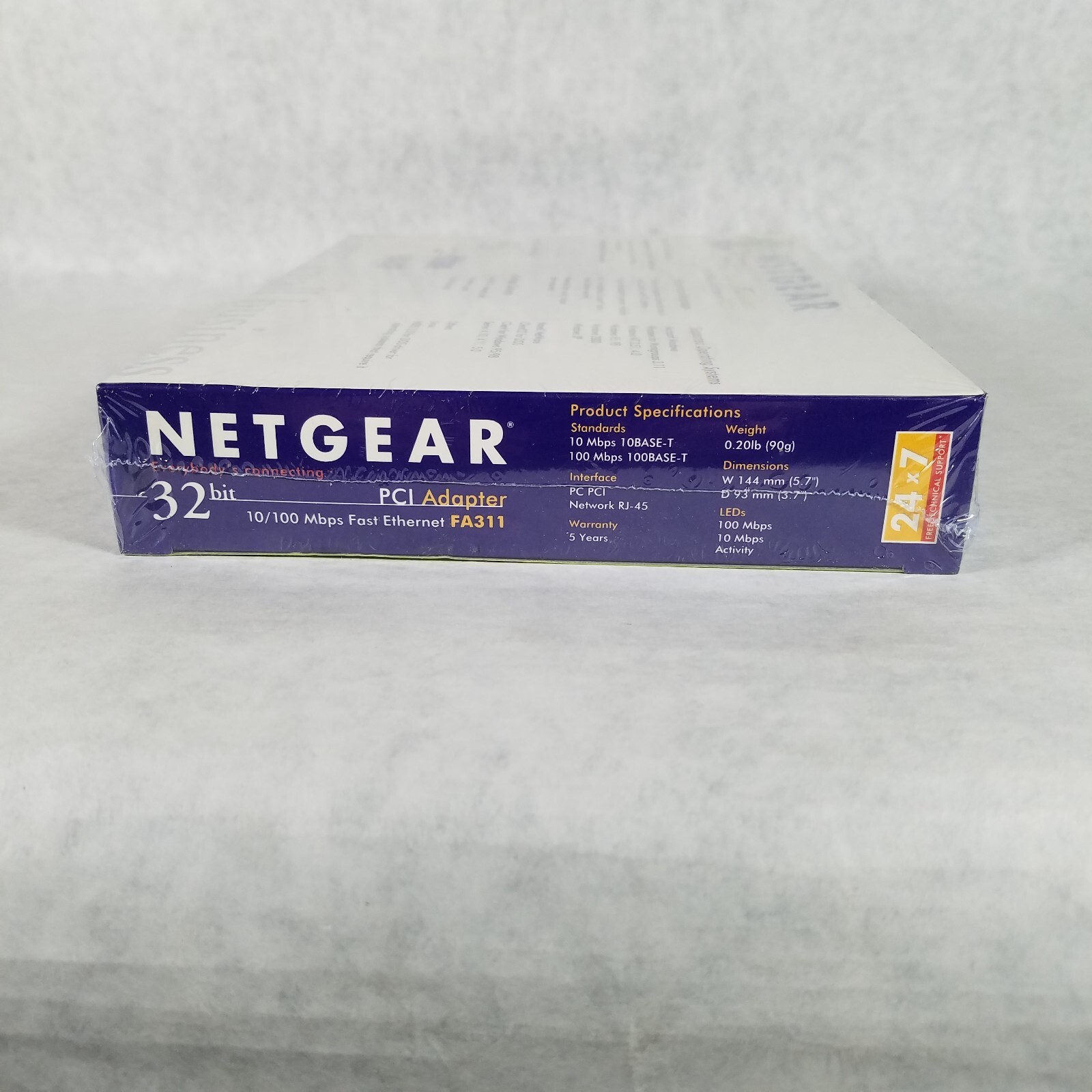 Netgear 32 bit PCI Adapter 10/100 Mbps Fast Ethernet FA311 Network Card