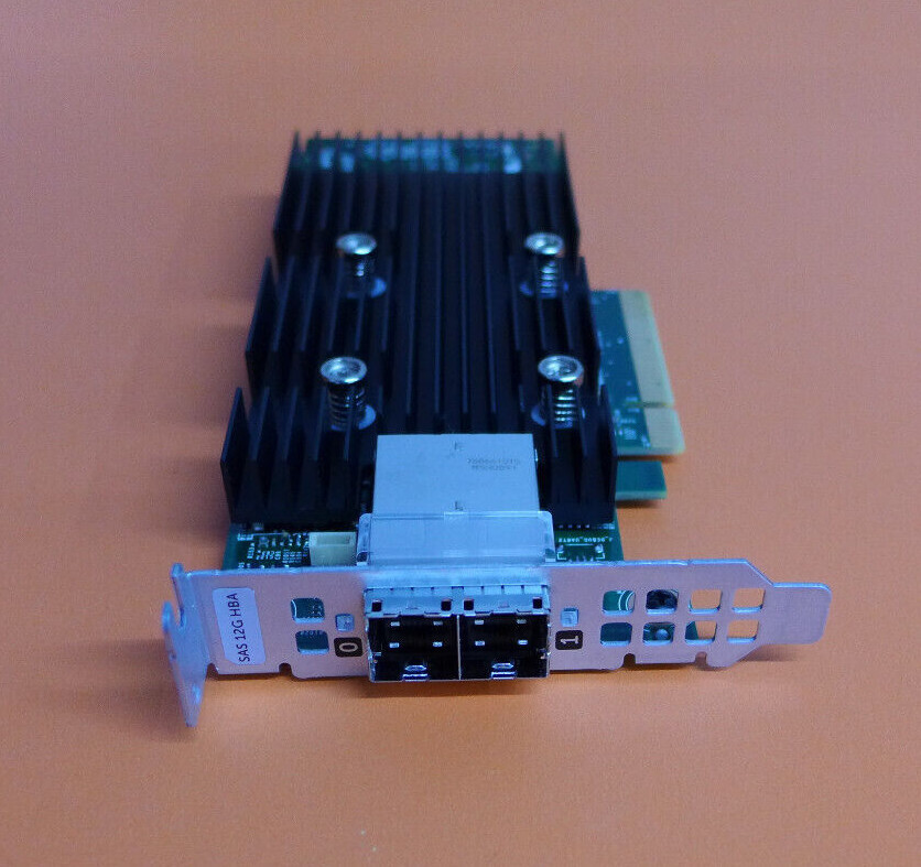 Dell External SAS 12Gbps Dual Port Fiber Channel HBA Low Profile 1NNXD