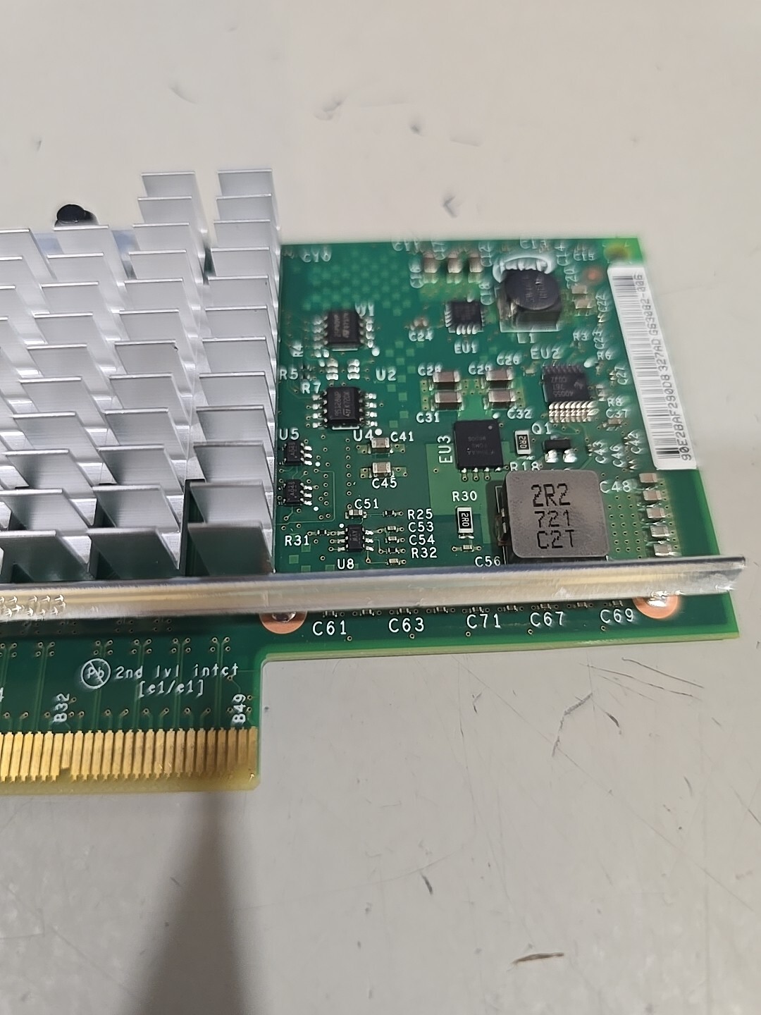 Intel X520-DA2 PCIe CNA Adapter 10 Gbps Dual Port E10G42BTDA 49Y7962 Short