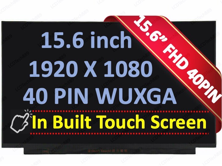 Lenovo IdeaPad 5-15IIL05 5-15ITL05 LED Lcd Touch Screen 15.6″ FHD 40 Pin Narrow