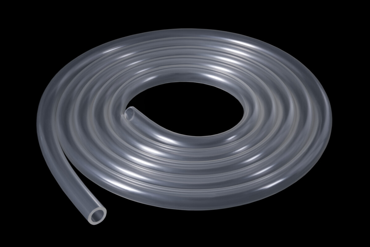 Alphacool Clear Tubing (3m) and G1/4″ 13mm ID, 19mm OD Fittings, Chrome, 12pk