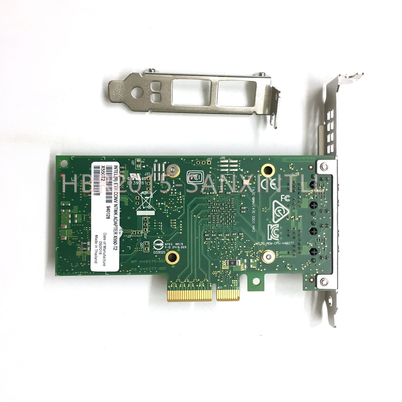 X550-T2 Intel 10Gb Ethernet Converged PCIe Network Adapter X550 T2 X550T2BLK