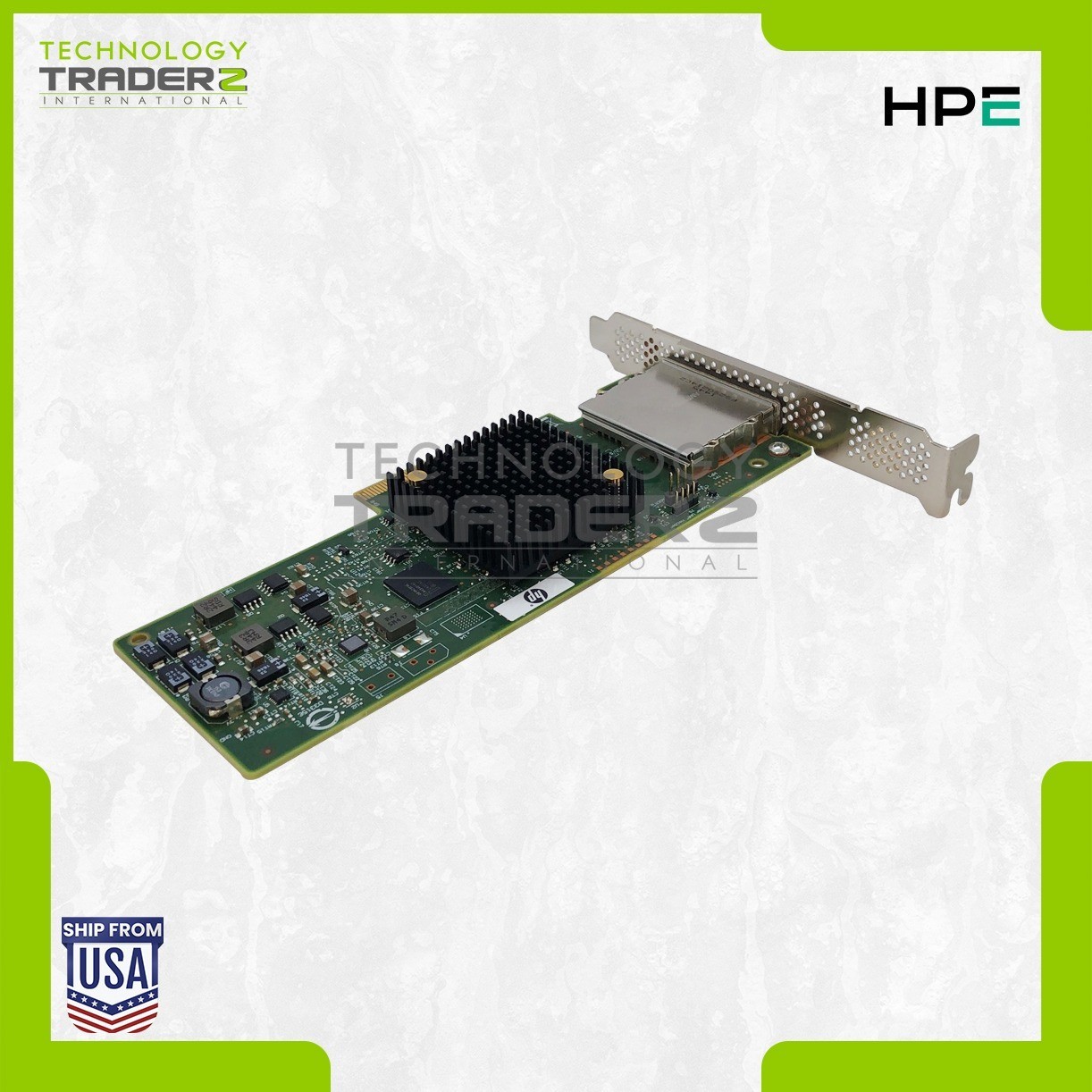 729552-B21 HP H221 8-Ports 6Gbps SAS PCI-e 3.0 x8 HBA 738191-001 729554-001