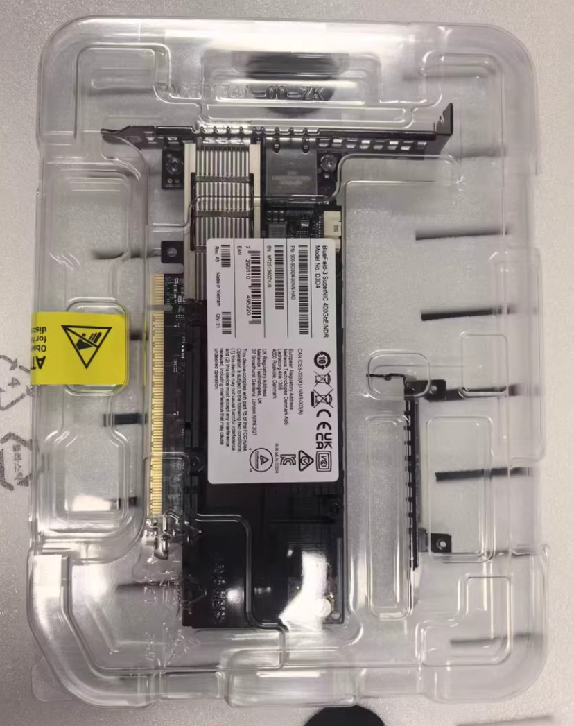NVIDIA BlueField-3 DPU BF3220 200 Gigabit Ethernet Card 900-9D3B4-00EN-HA0