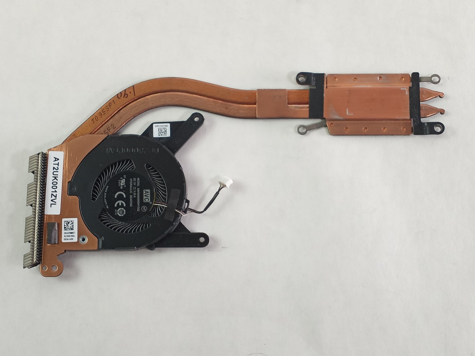 Dell Latitude 5410 4-Pin BGA 1528 CPU Fan with Heatsink 29MKF
