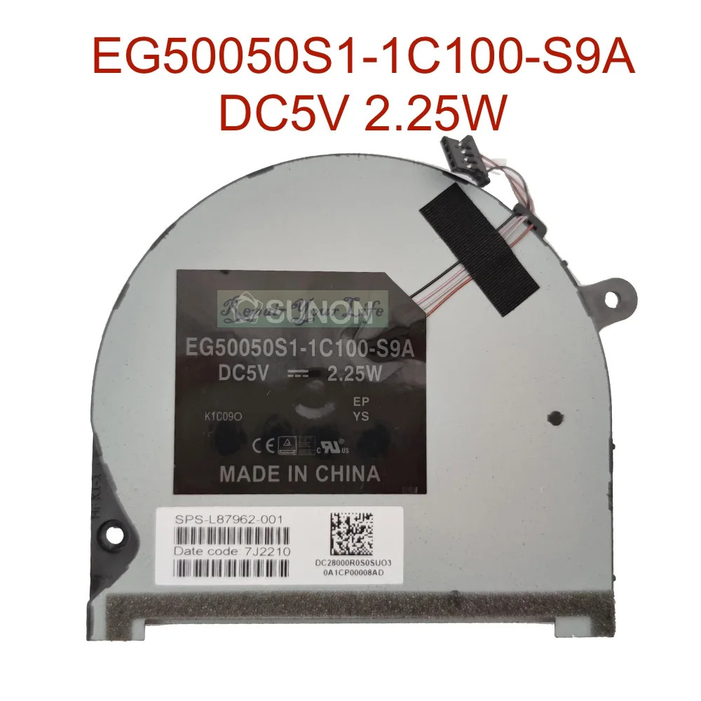 Fan for HP Envy 13-BA TPN-C145 13T-BA000 13T-BA100 BA0020CA BA0030CA BA0085NR